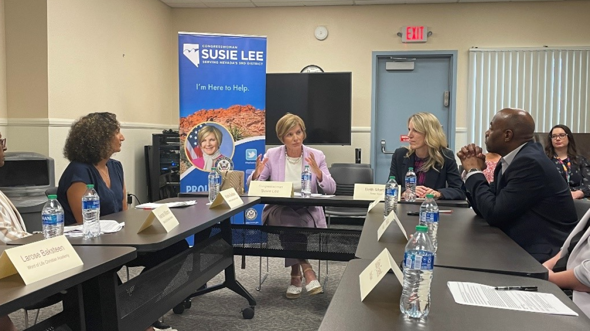 Congresswoman Susie Lee holds roundtable discussion with local experts on child nutrition