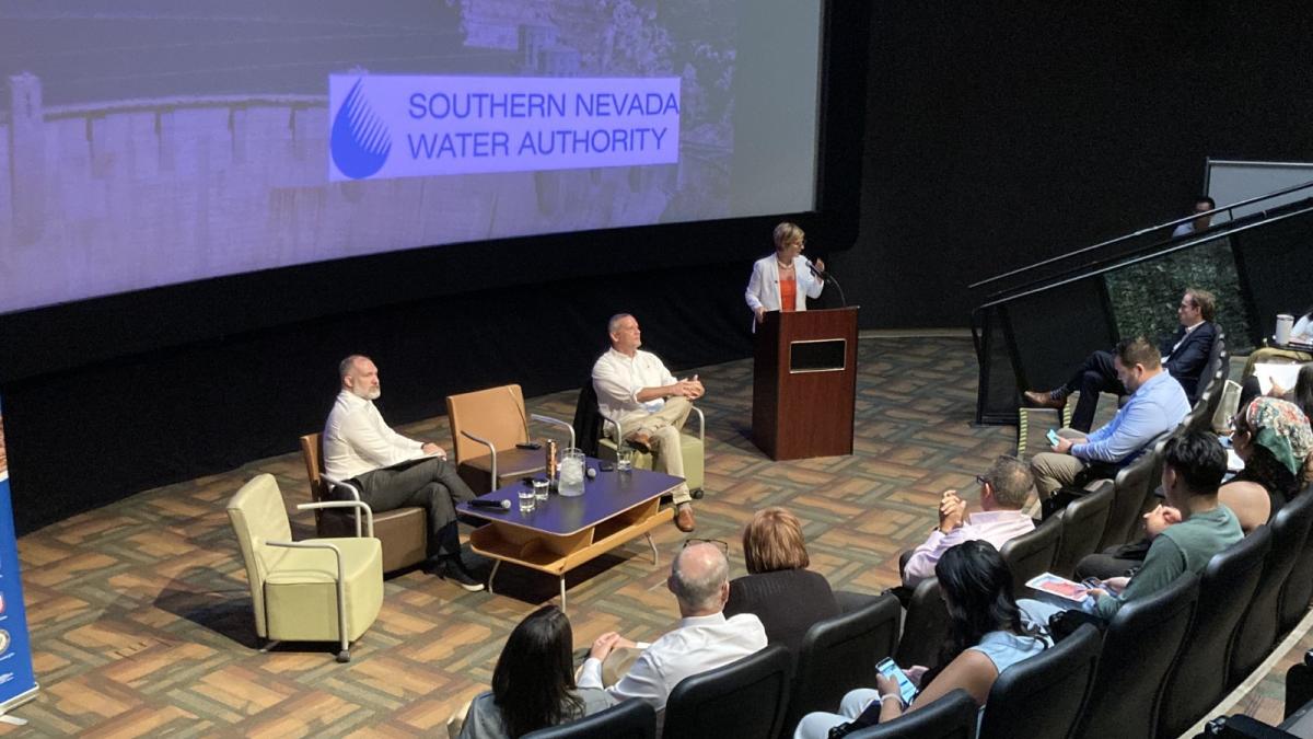 Congresswoman Lee Speaks at the Southern Nevada Water Summit
