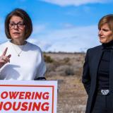 Senator Cortez Masto, Congresswoman Lee speak at Press Conference