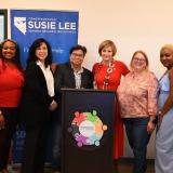 Rep. Susie Lee and attendees of Medicaid roundtable