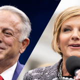 Governor Lombardo (left) and Congresswoman Susie Lee (right)