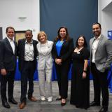 Rep. Susie Lee and attendees of roundtable