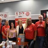 Congresswoman Lee and members of Culinary Union