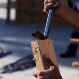 A carpentry student trains at the San Diego Job Corps Center in California on Oct. 1, 2012. Sam Hodgson/Bloomberg