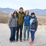 Congresswoman Lee with Alex Honnold and local advocates