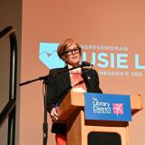 Congresswoman Lee speaking