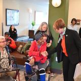 Rep. Susie Lee meets with seniors