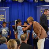 Rep. Lee and Student