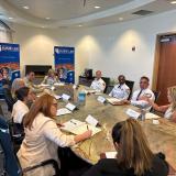 Rep. Lee and Roundtable Attendees