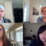 Rep. Susie Lee and attendees of health care roundtable