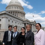 Rep. Lee with Spring 2022 Interns