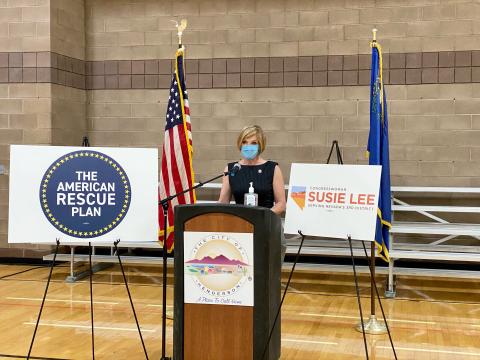 Rep. Susie Lee speaks to how the American Rescue Plan will help working families and lift children out of poverty.