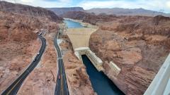Barb Olson  Prezgay's winning photo of the Hoover Dam and surrounding landscapes