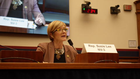 Congresswoman Lee Speaking at the WRDA Hearing