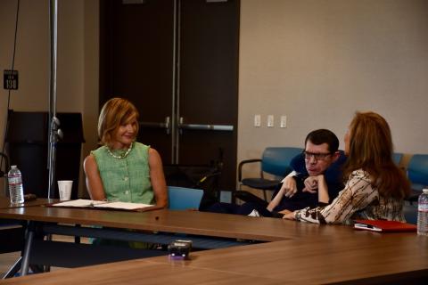 Rep. Lee and Roundtable Attendees