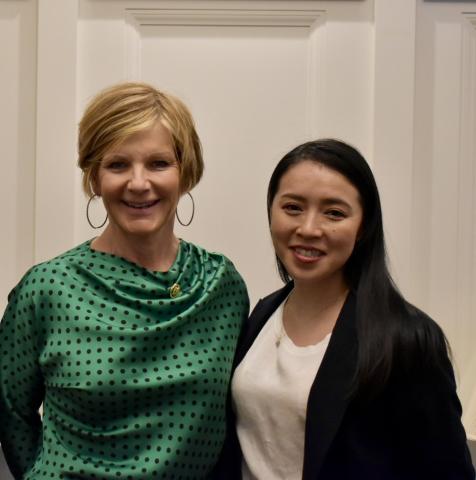 Congresswoman Lee with Mami Kanemitsu