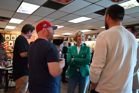 Rep. Susie Lee and Attendees of Pinning Ceremony