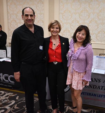 Congresswoman Lee with the Asian Chamber of Commerce