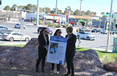 Congresswoman Lee presenting CPF funding