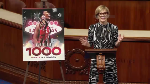 Congresswoman Lee speaks on the House floor