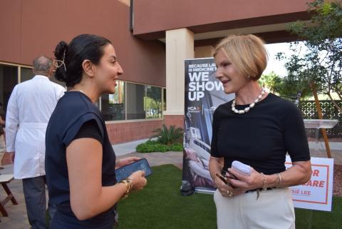 Rep. Lee and Physician