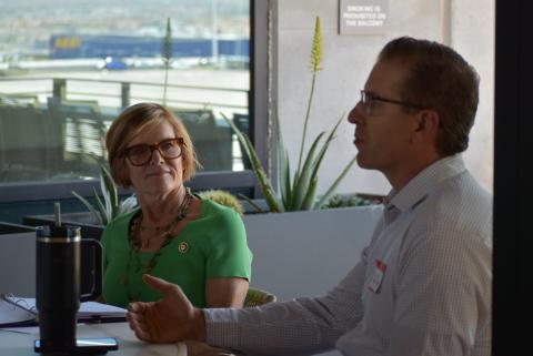 Rep. Susie Lee at Roundtable