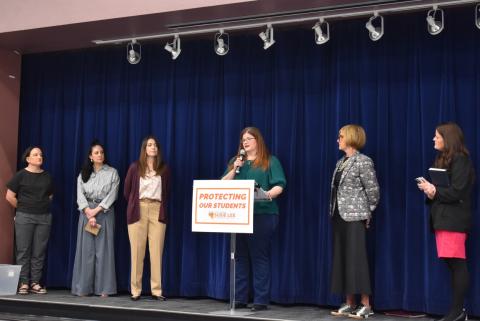 Claire DiPinto, State Senator Shelly Cruz-Crawford, Amanda Morgan, Rep. Susie Lee, Rebecca Dirks Garcia, and Catherine Nielsen