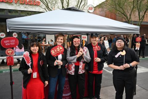 Congresswoman Lee celebrating Lunar New Year