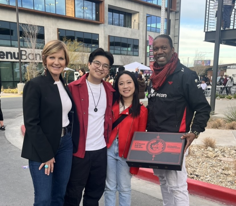 Congresswoman Lee celebrating Lunar New Year