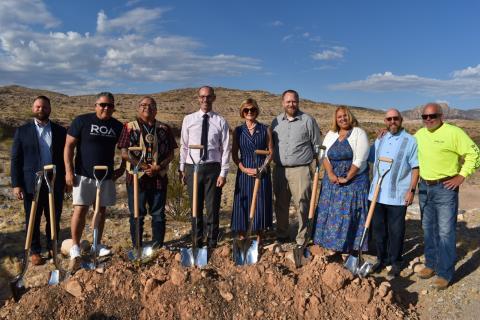 Rep. Lee at Red Rock Canyon Trail Groundbreaking 
