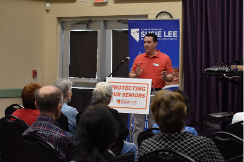 William O. Voy, Esq. speaks to seniors