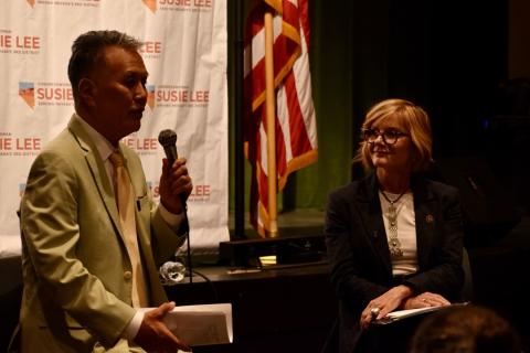 Rep. Lee and Rep. Takano Speak at Town Hall
