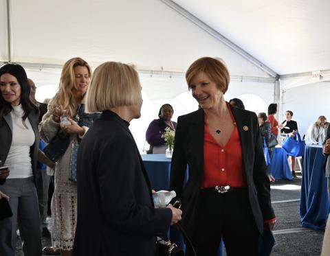 Congresswoman Lee at WestCare Nevada groundbreaking