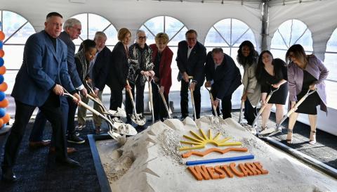 Congresswoman Lee at WestCare Nevada groundbreaking