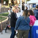 Congresswoman Lee with local leaders, small business owners, performers, and southern Nevada families at the 15th annual Black History Month Festival at the Springs Preserve