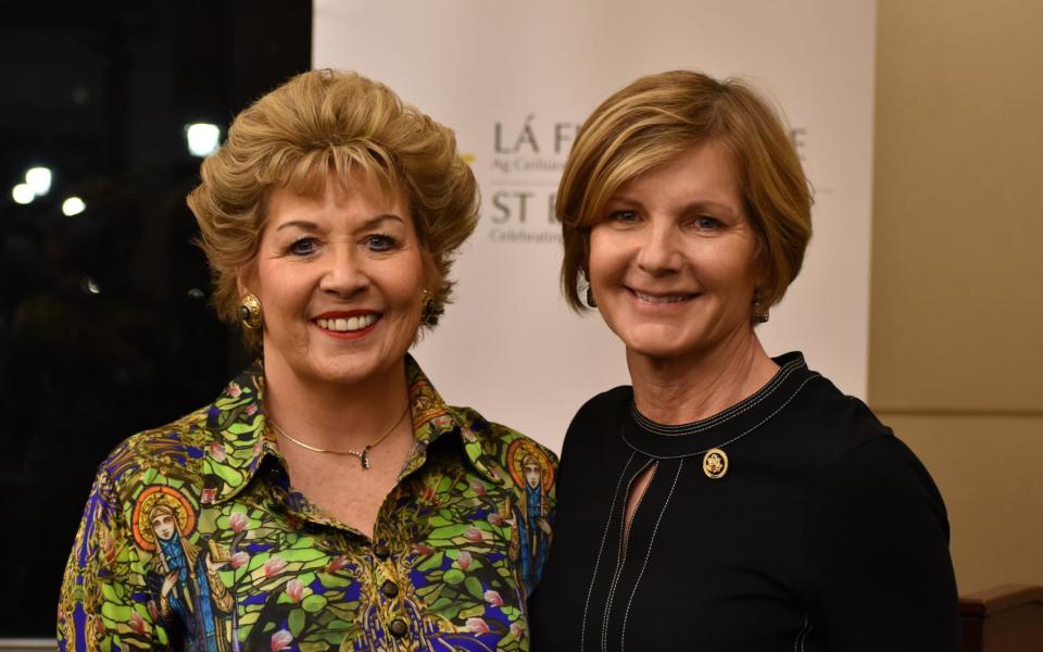 Congresswoman Lee with Irish Ambassador