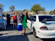 Rep. Susie Lee Volunteers with Baby's Bounty